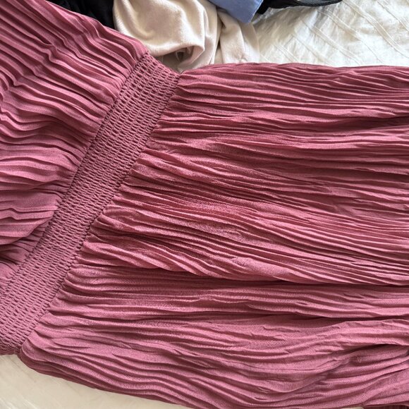 ARITZIA - Wilfred Mabel Dress Chiffon in Rose - Picture 5 of 9